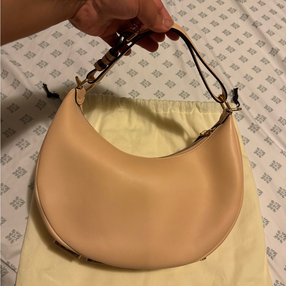 Fendigraphy Small Calfskin Shoulder Bag